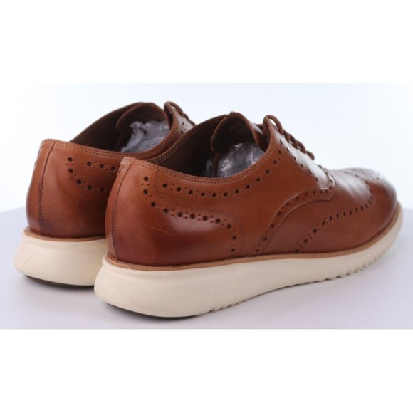 Cole Haan Grand OS Men\'s Wingtip Oxfords Dress Shoes Size 13 M Leather Woodburry